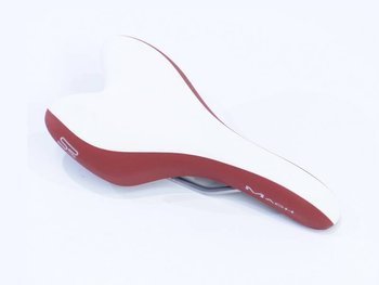 Bicycle Saddle Selle Royal Mach / colour red - white
