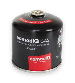 Cartridge, gas cylinder with thread 500 g - NomadiQ