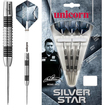 Unicorn Silver Star darts G.ANDERSON 80% tungsten 17g soft tip 04769
