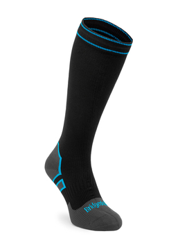 Waterproof Socks Bridgedale StormSock Mid Knee - black/blue