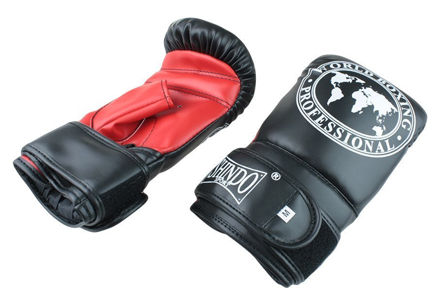 MMA Gloves Black Shindo Boxing Gloves Martial Arts Boxing Gloves