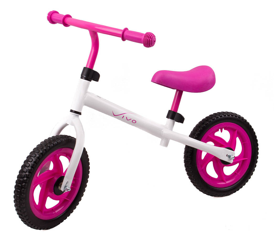 Vivo V5022 12" EVA whitepink cross bike Dziecięce ROWERY Biegowe