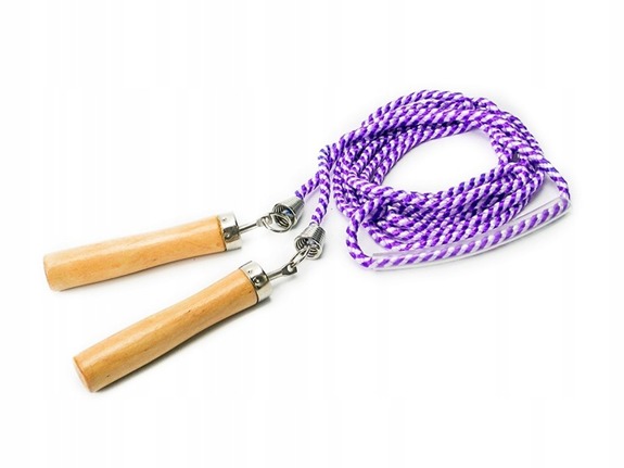 Allright violet string skipping rope FE08059
