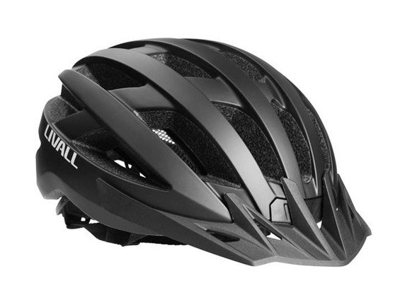 Black Bike Helmet Livall Bling MT 1 Black