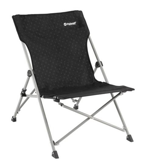 Collapsible camping chair Outwell Drysdale - black