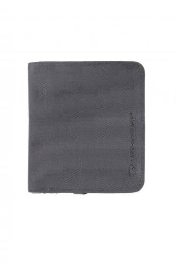 LIFEVENTURE RFID Compact Wallet, Recycled, Grey