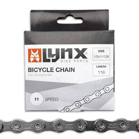 Lynx Bicycle Chain 11-speed 1/2 x 11/128 Inch - 116L - 5.7 mm