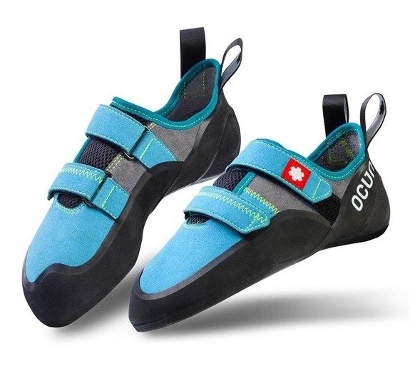 Ocun STRIKE QC, Blue - Black Comfortable allround climbing shoes