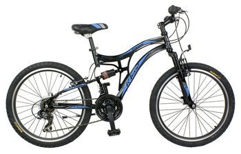 R-Land MTB Fahrrad 24" MERANO II Junior Rad Shock-absorber V-brake 16'' Rahmen