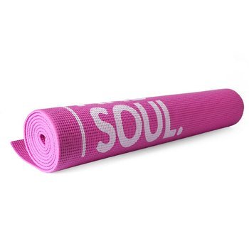 Yoga mat Profit Body and Soul 173x61x0,5 Pink DK2202N