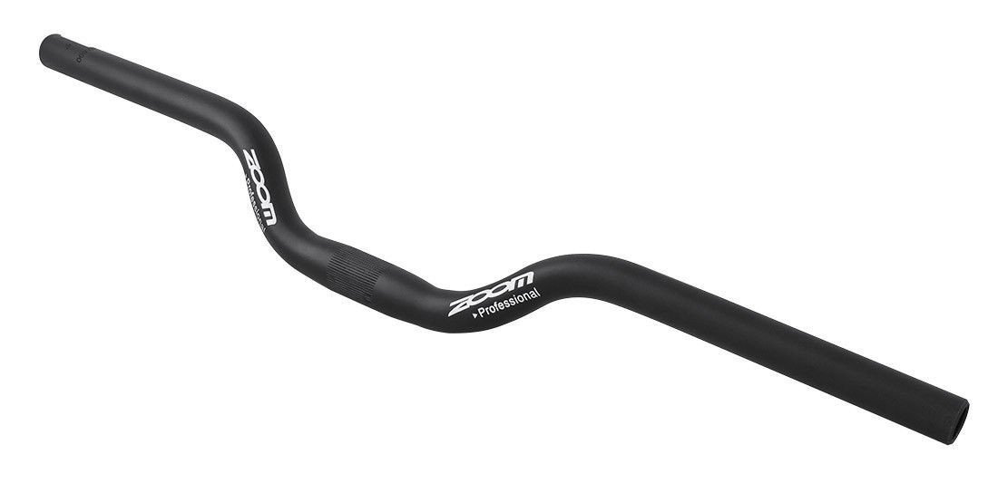 MTB Lenker 600mm 25,4 mm Downhill Lenker Aluminium Fahrrad Lenker Schwarz -  Bike Parts Handlebars and Stems Handlebars - Sporti