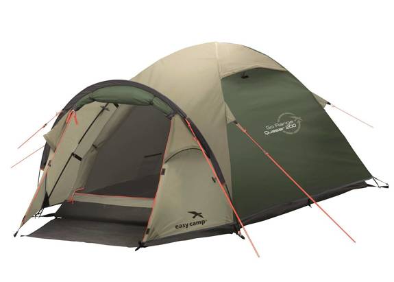 2 - Person Tent Easy Camp Quasar 200 - rustic green