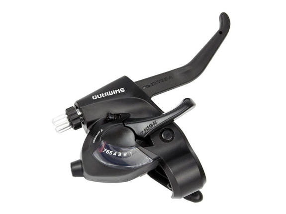 Bicycle Brake/Shifter Combo STEF-40 3-speed, left, black