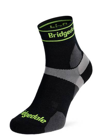 Bridgedale Ultralight T2 Merino Sport 3/4 Crew - black