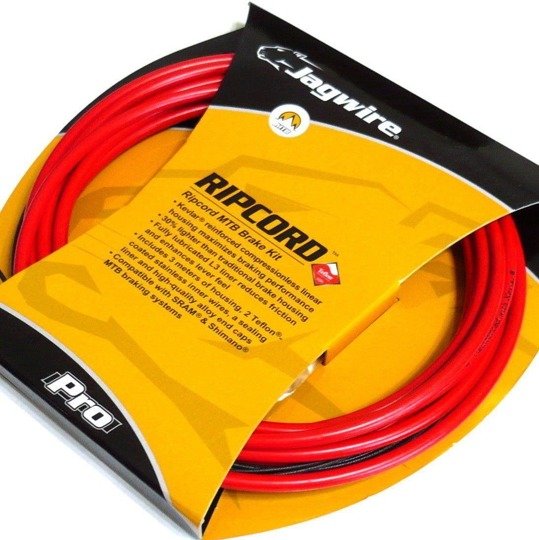Derailleur Cable Jagwire with Ripcord Housing Red