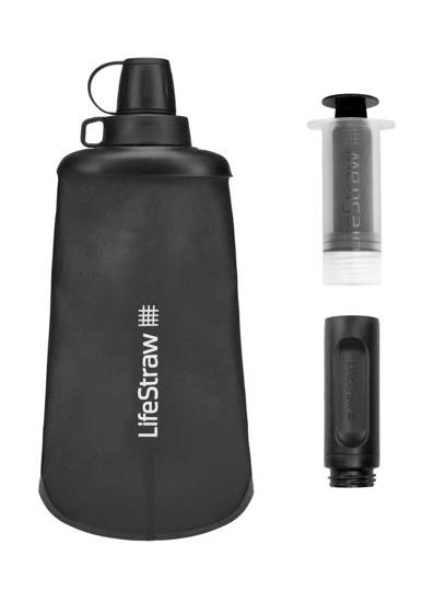 Lifestraw Peak Series Flex Squeeze Bottle 650ml - dark grey
