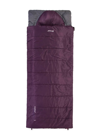Outwell Contour (190 cm) - dark purple Sleeping bag