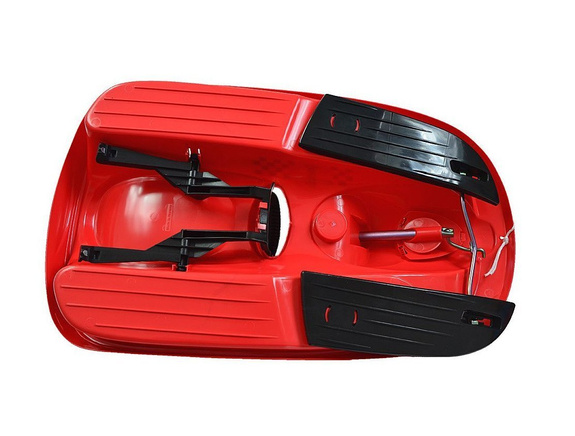 Hamax Kinder Rodelschlitten SNO Formel rot Schlitten Kinder Schlitten