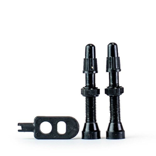 Trezado Tubeless Ready 48mm Presta Valves - 2 pcs - Red