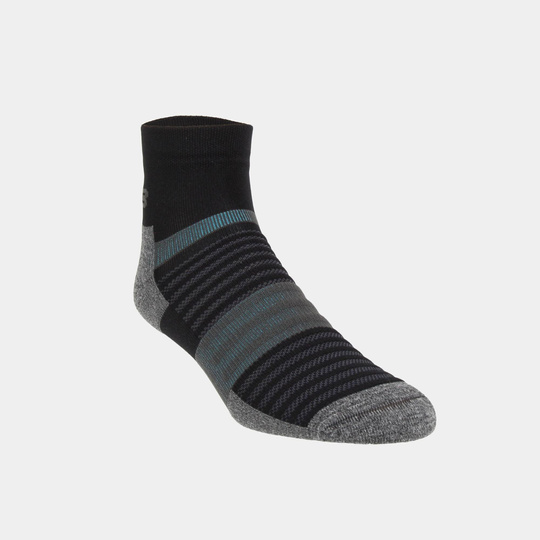 Laufsocken Inov-8 Active Mid Socken – Schwarz Wandersocken Trekkingsocken