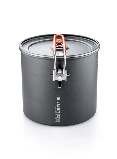 Ultraleichter Topf GSI Outdoors Halulite 1.8L mit Silikongriff Camping Topf
