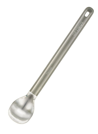 Optimus lange Titanlöffel Titanium Long Spoon – Titan-Campingspoon