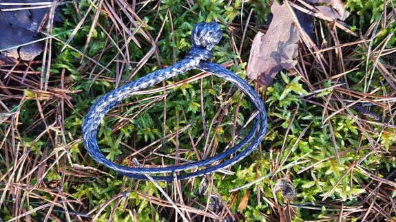 Ultraleicht Bushmen weichen Schlaufen 10kN - Schwarz