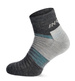 Merino Socken Inov-8 Merino Mid Sock – Grey Melange Trekkingsocken Laufsocken