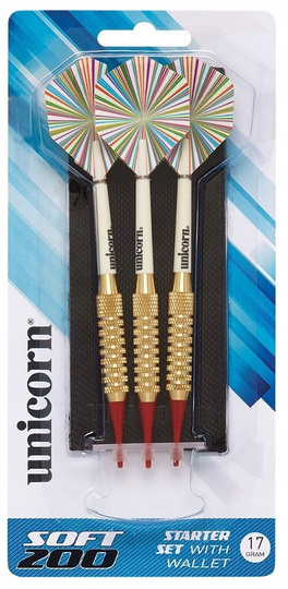 Unicorn Soft 200 19g soft tip darts 71910