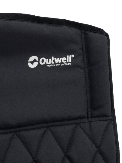 Klappstuhl Outwell Ullswater – schwarz Faltbarer Campingstuhl Angeln Stuhl