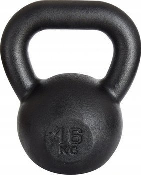 Kawmet Cast Iron Kettlebell 16 kg Black