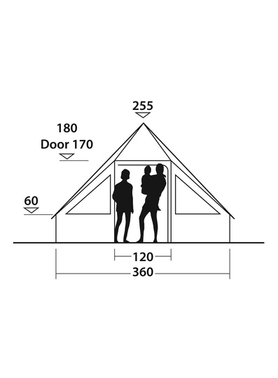 10-Person Tent Easy Camp Moonlight Cabin