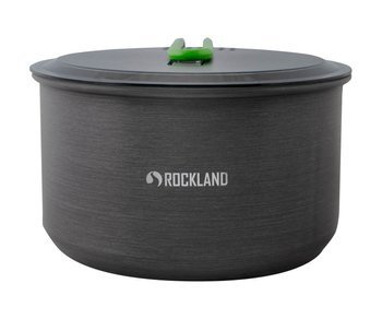 Camping-Topf Rockland 2L Universeller Campingtopf mit Klappgriff + Deckel