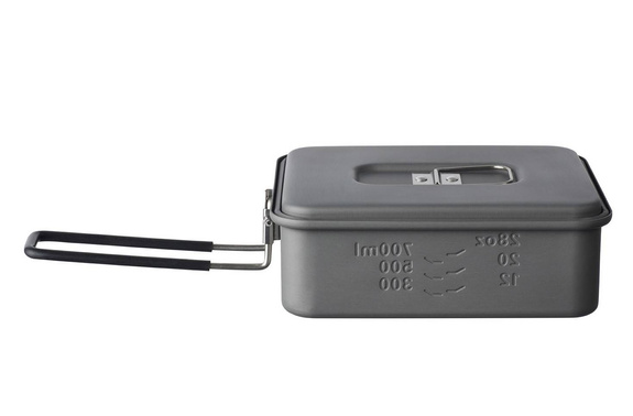 Esbit Outdoor und Camping Topf 1200 ml hartanodisiertes Aluminium