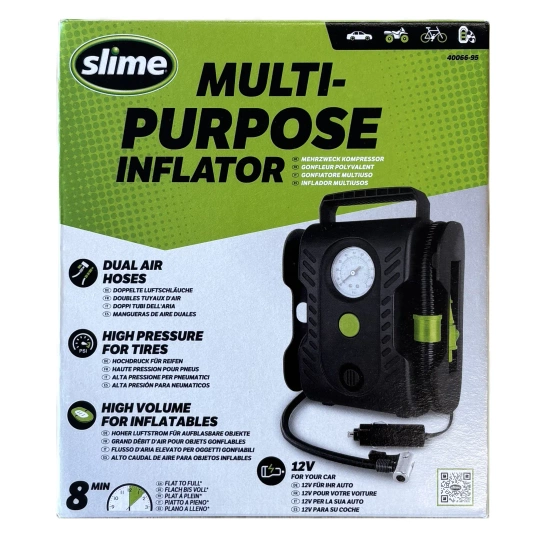 Slime Multi-Purpose tyre inflator