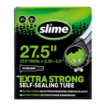 Slime self-sealing inner tube 27.5" AV 27.5 x 2.35 - 3.00 Schrader 35 mm valve