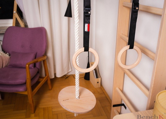 BenchK 112 gymnastic wall bar for kids