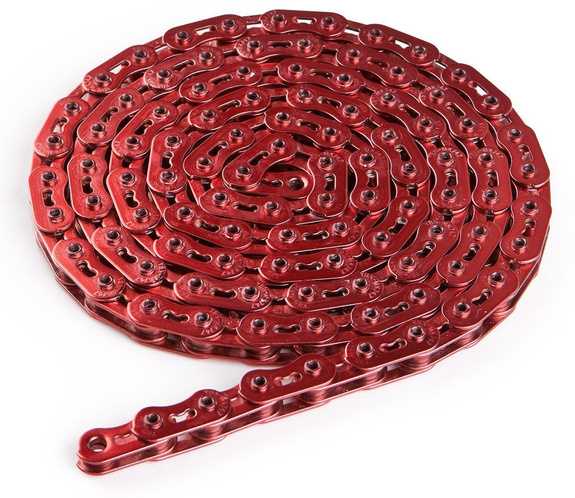 Dartmoor Core Singlespeed Kette Rot 3/32" 102 glieder Fixed Gear Kette