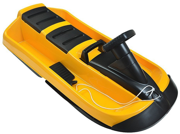 Hamax Schlitten Kinder Schlitten SNO Taxi gelb/schwarz Schlitten