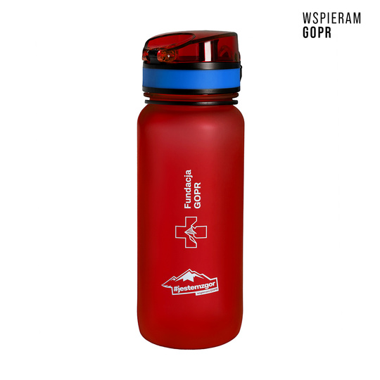 Alpinus Trysil GOPR 650 ml Tritan Bottle Red