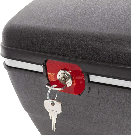 Westmark Fahrradkoffer für alle Gepäckträger 14 Liter Touring Tresor Schwarz