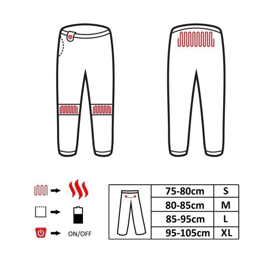 GLOVII Heated Socks with Remote Control GQ2