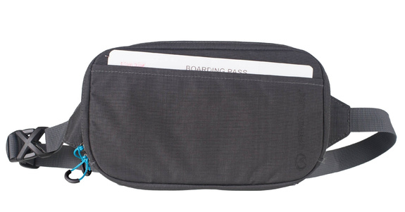 LifeVenture RFID Travel Belt Pouch - Grau