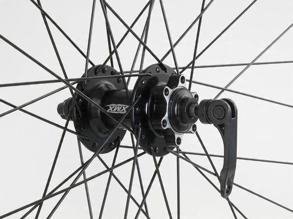 Front wheel 28"-29" hub XMX-A291QF disc brake, sealed bearings, rim Rodi FW DISC black, spokes
