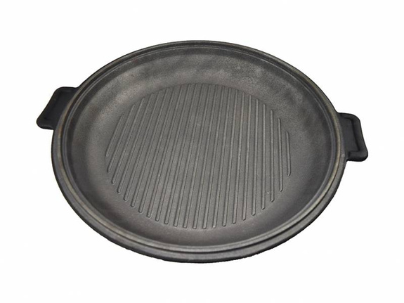 Kawmet 2 in 1 Cast Iron Hunting Cauldron - 9L + Pan