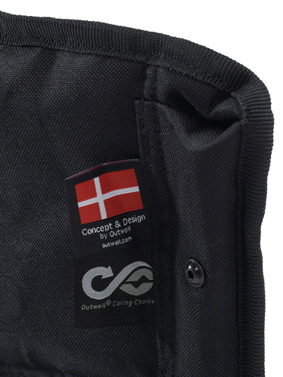 Campingstuhl Outwell Kielder – schwarz Faltbarer Freizeit- und Campingstuhl