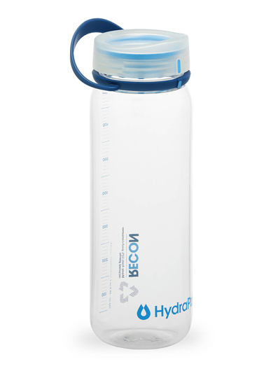 Eco-Friendly Bottle HydraPak Recon 750ml - Clear/Navy & Cyan