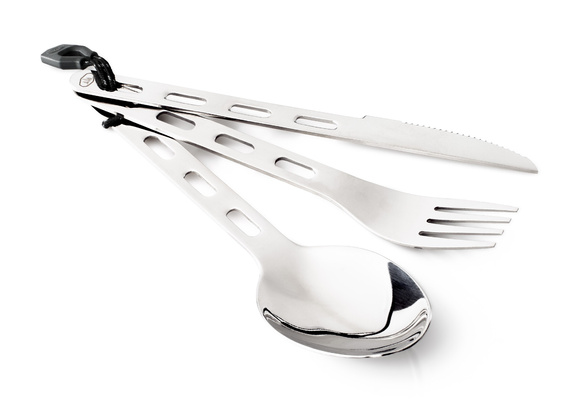 GSI Glacier Stainless 3 PC Ring Cutlery set