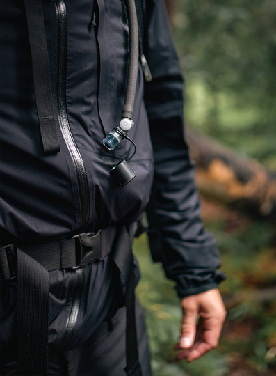 HydraPak Hydrafusion Trinkschlauch - charcoal Hydrafusion Tube