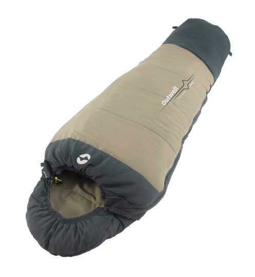 Outwell Convertible Junior Sleeping Bag (120-150 cm) - olive/navy